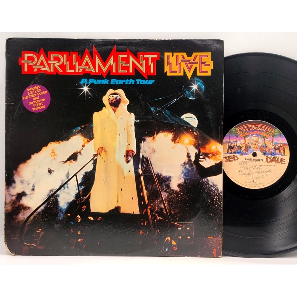 Parliament - Live P. Funk Earth Tour - Soul Funk Pop LP Record